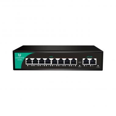 PoE-коммутатор Unibrave UB-SW-8F2F-120 Base (10/8PoE) купить в Славянске-на-Кубани