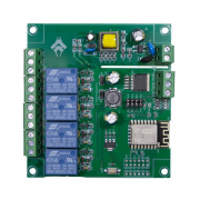 Контроллер СКУД - Контроллер универсальный на МК ESP8266 - 4 канала (220В)