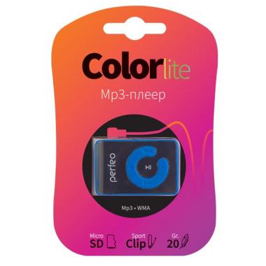 MP3 плеер Perfeo Color-Lite (голубой) купить в Славянске-на-Кубани